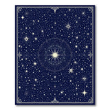 Celestial Constellation Washable Area Rug
