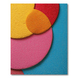 Vibrant Overlapping Circle Tufted Rug
