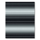 Monochrome Gradient Stripe Area Rug
