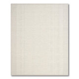 Beige Textured Boucle Weave Area Rug