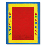 Vibrant Alphabet Learning Rug for Kids