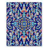 Multi-color and Patterns Traditional Persian Vibrant Mandala Persian Area Rug