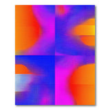 Vibrant Halftone Multi-Color Geometric Area Rug