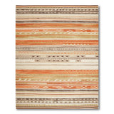Heritage Tribal Stripe Woven Area Rug