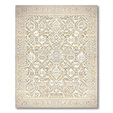 Beige and Neutral Geometric Modern Beige Geometric Modern Area Rug