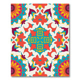 Traditional Persian Multi-color and Patterns Vibrant Multi-Color Persian Floral Area Rug