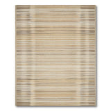 Geometric Modern Beige Tan Striped Woven Area Rug