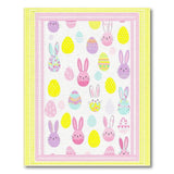 Pastel Easter Bunny Egg Kids Area Rug