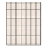 Beige and Neutral Minimalist Beige Grid Geometric Area Rug