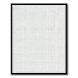 Black Dot Grid White Area Rug