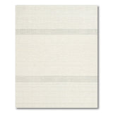 Beige Grey Striped Neutral Area Rug