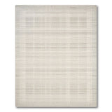 Modern Grey Grid Woven Geometric Modern Area Rug