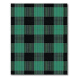 Teal Black Buffalo Plaid Area Rug