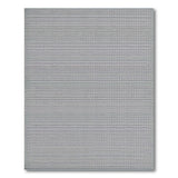 Grey Geometric Mesh Grid Area Rug