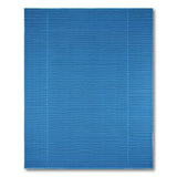 Blue Vertical Stripe Woven Area Rug