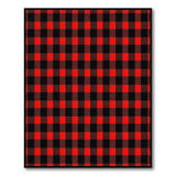 Classic Red Black Buffalo Check Area Rug