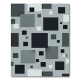 Modern Geometric Monochrome Area Rug
