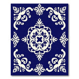 Traditional Persian Navy Blue Traditional Persian Medallion Area Rug