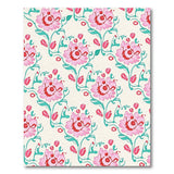 Pink Floral Vintage No. 3 Area Rug