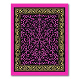 Traditional Persian Ornate Pink Floral Persian Area Rug
