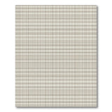 Geometric Modern Beige and Neutral Neutral Beige Plaid Check Area Rug
