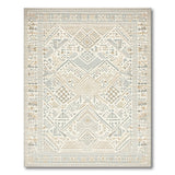 Heritage Tribal Blue Teal Heritage Tribal Geometric Area Rug