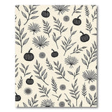 Pumpkin Harvest Line Art Area Rug