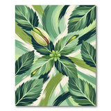 Pistachio Leaf Green Area Rug