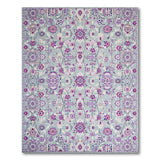 Purple Floral Persian No. 4 Area Rug