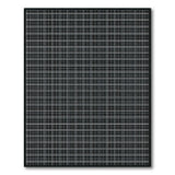 Black and White Geometric Modern Black White Checkered Grid Area Rug