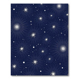 Navy Starry Sky Geometric Area Rug