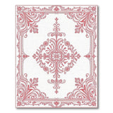 Traditional Persian Ornate Red Persian Medallion Rug
