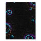 Vibrant Spiral Vortex Multi-Color Area Rug
