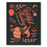 Witching Dachshund Halloween Area Rug