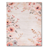 Blush Floral Vintage Blush Peony Floral Vintage Area Rug