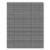 Black White Geometric Washable Area Rug
