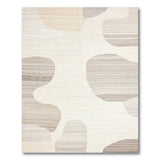 Abstract Area Beige and Neutral Organic Abstract Beige Neutral Area Rug