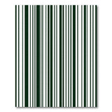 Geometric Modern Black White Vertical Stripe Geometric Area Rug