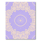 Floral Vintage Purple Mandala Floral Area Rug