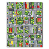 Vibrant City Street Play Rug