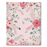 Pink Peony Blush Pink Peony Floral Area Rug