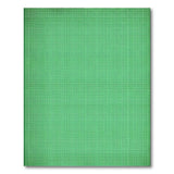 Vibrant Green Grid Mesh Area Rug