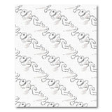 Whimsical Cartoon Mice Grey Area Rug