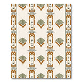 Art Deco Fan Arch Geometric Area Rug