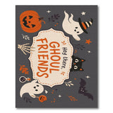 Ghoul Friends Halloween Area Rug