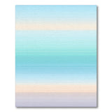 Blue Teal Coastal Gradient Washable Area Rug