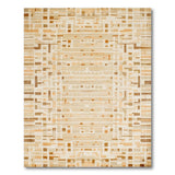 Geometric Modern Modern Beige Geometric Abstract Area Rug