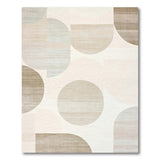 Geometric Modern Modern Abstract Geometric Neutral Area Rug