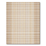Rustic Farmhouse Brown and Tan Tan Plaid Rustic Farmhouse Area Rug
