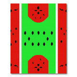 Watermelon Slice Fruit Pattern Area Rug